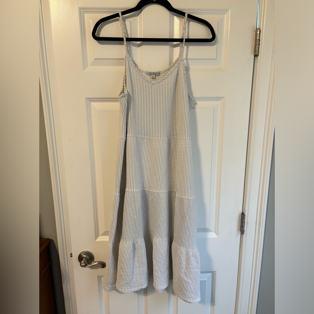 Stripe Midi Dress
